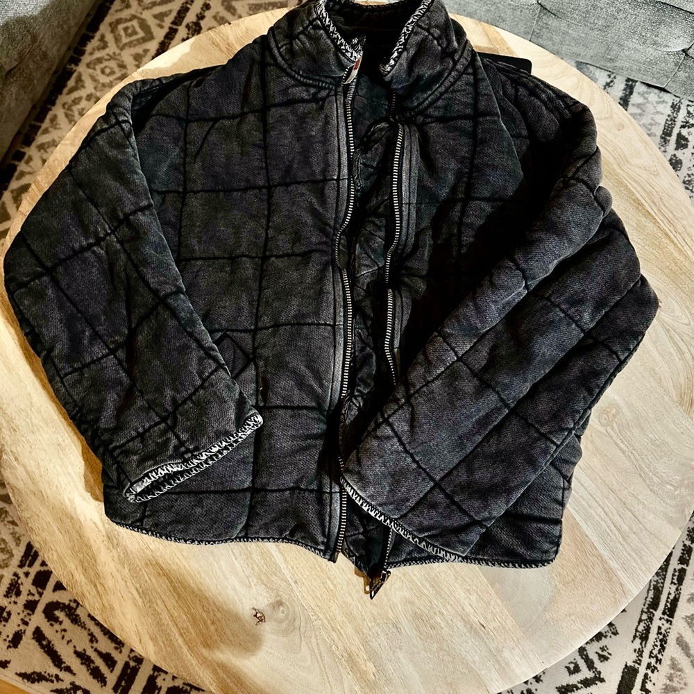FREE PEOPLE Dolman Quilted Jacket